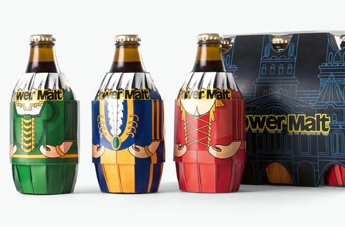 酒瓶的包装 麦芽酒包装设计 红点包装设计奖2019年